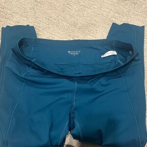 Athleta deep teal Leggings